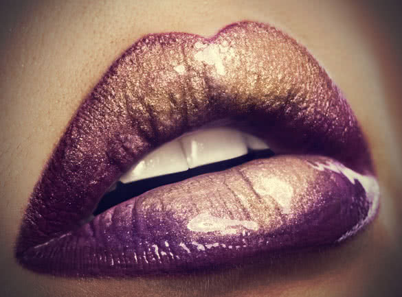 Purple Lipstick