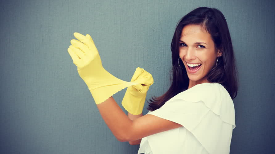 Rubber Gloves Woman 113