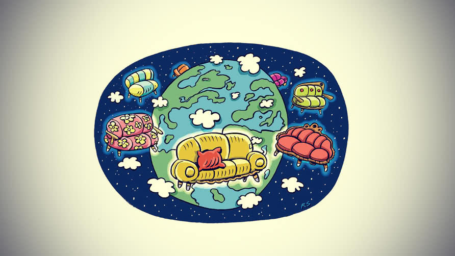 couch travel the world