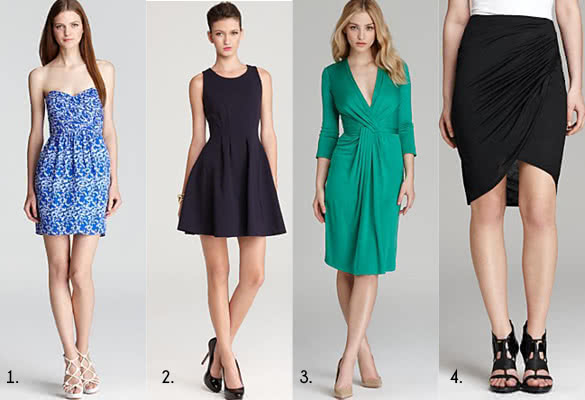 Dresses and Skirts for Hourglass-shaped women