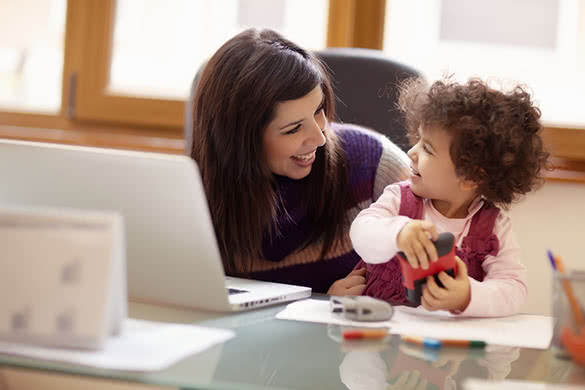 mother-with-child-at-home