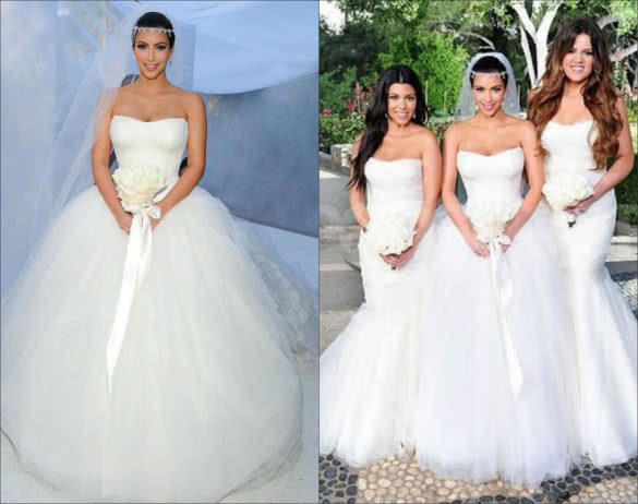 kim kardashian wedding dress