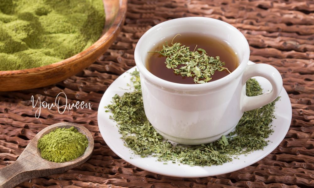 Best Herbal Teas To Reduce Anxiety - Moringa Tea