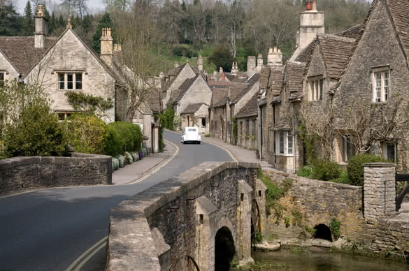 Castle Combe one of the prettiest villages in rural England