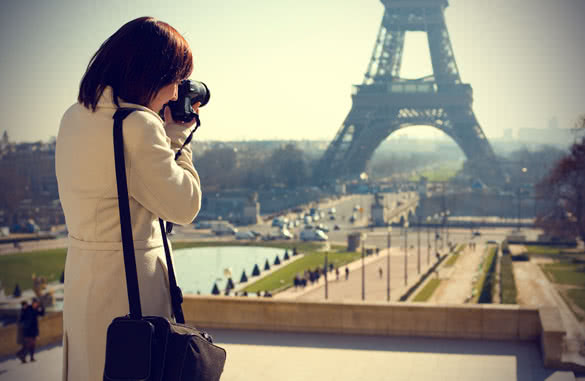 woman in paris