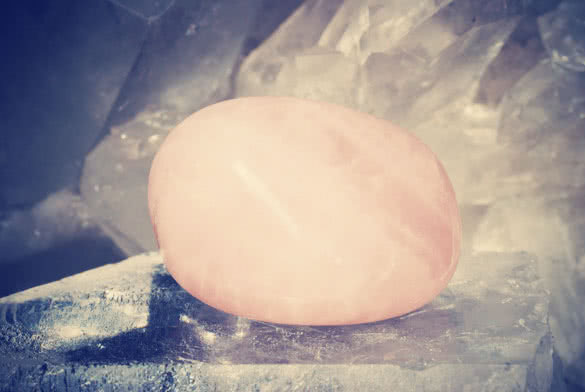 A love stone-Rose Quartz