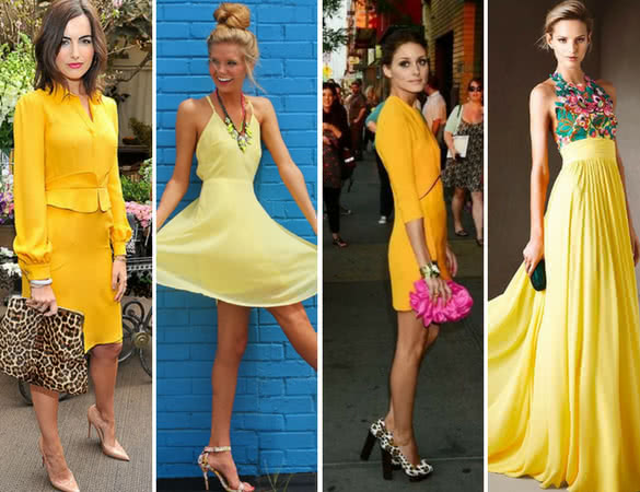 What to Wear With a Yellow Dress