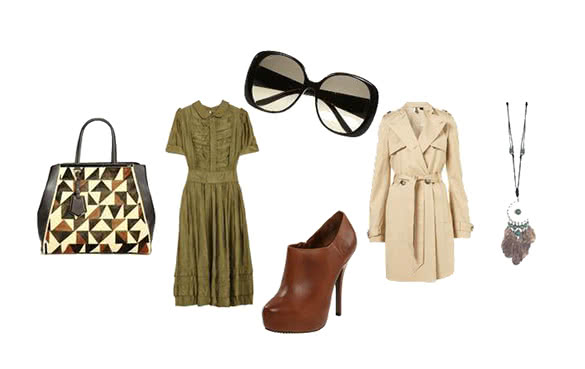Geometric Pring Fendi 2jours outfit combination