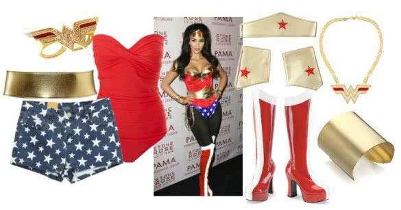 Kim Kardashian Halloween Outfit Idea