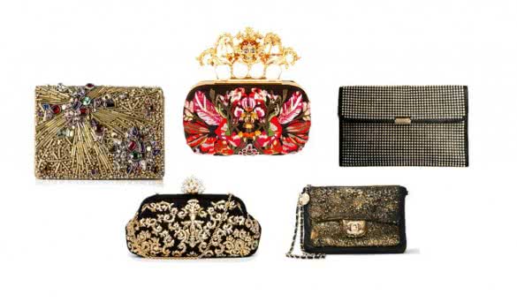 gold handbags collection