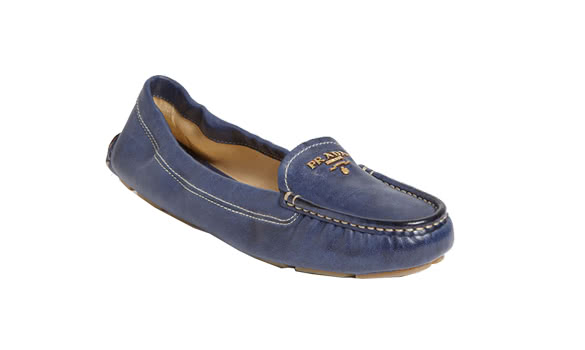 Prada Scrunch Loafers