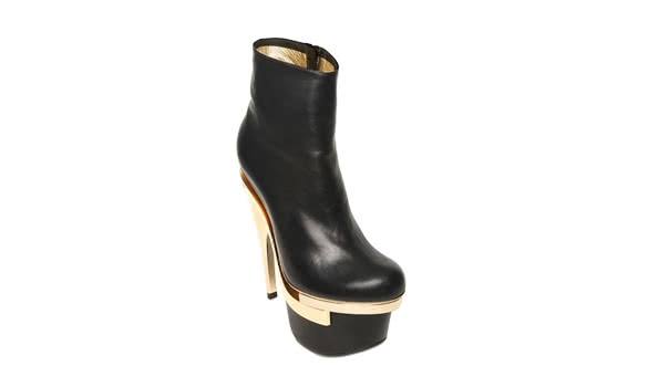 Versace Black 160mm Leather Boots