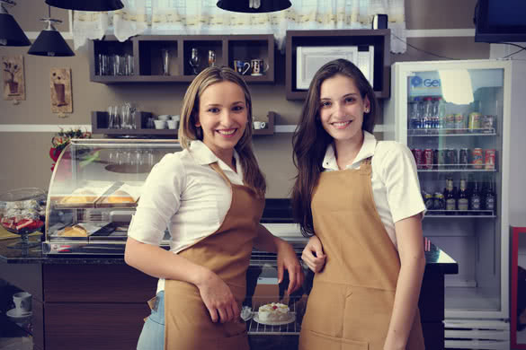two female bakery workers