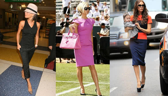 Outfit Combinations of Victoria Beckham