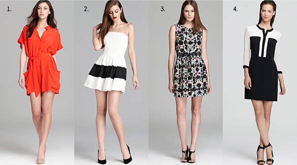 Dresses and Skirts for Rectangle-shaped women