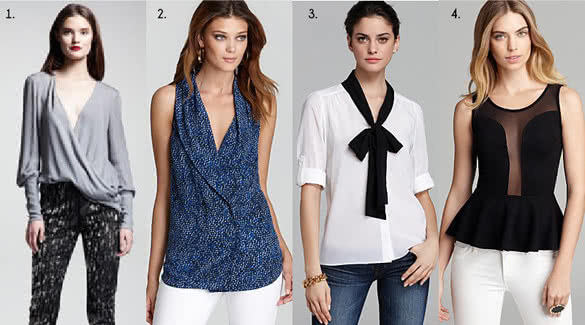 Tops for Rectangle-shaped women