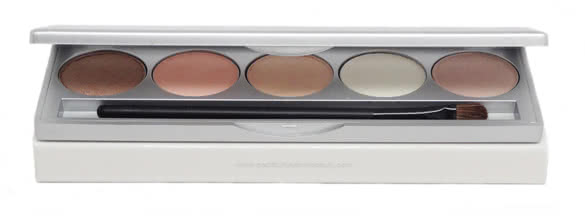 Pacific Illusions Mineral Eyeshadow Palette in Nude Beach