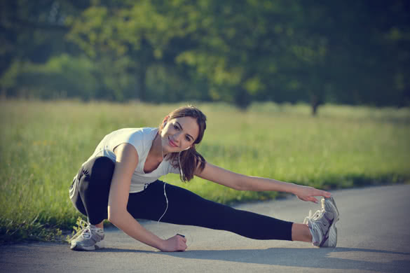 park stretching woman 5