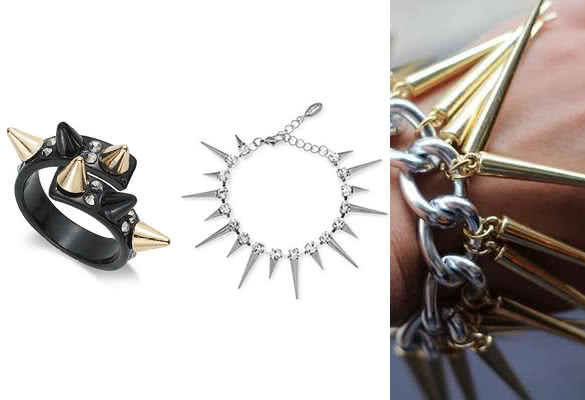 Spiked jewelry