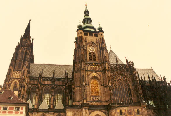 St Vituss Cathedral Prague Castle