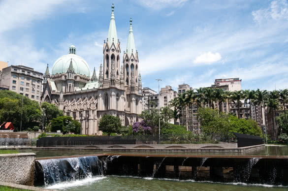 Se Cathedral in sao paulo