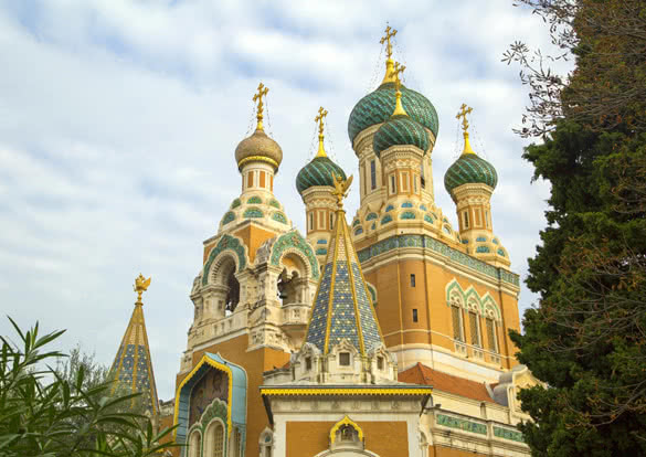 Russian Church in Nice France
