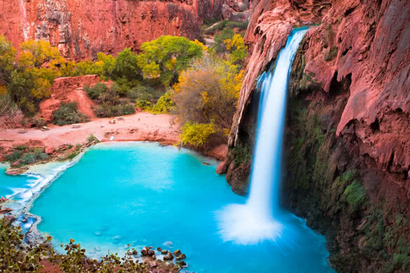 Beautiful Havasu Falls Arizona