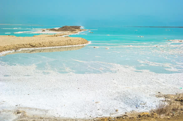 Coast of the Dead Sea Israel