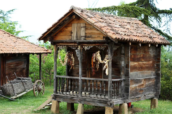 Open-air enthographical museum in the capital of Republic of Georgia Tbilisi