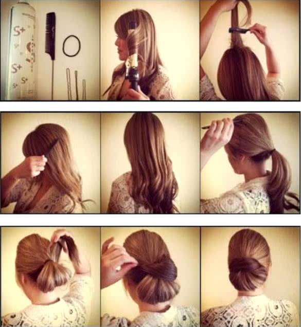 Easy Updos 10 Cute And Quick Updos For Every Occasion