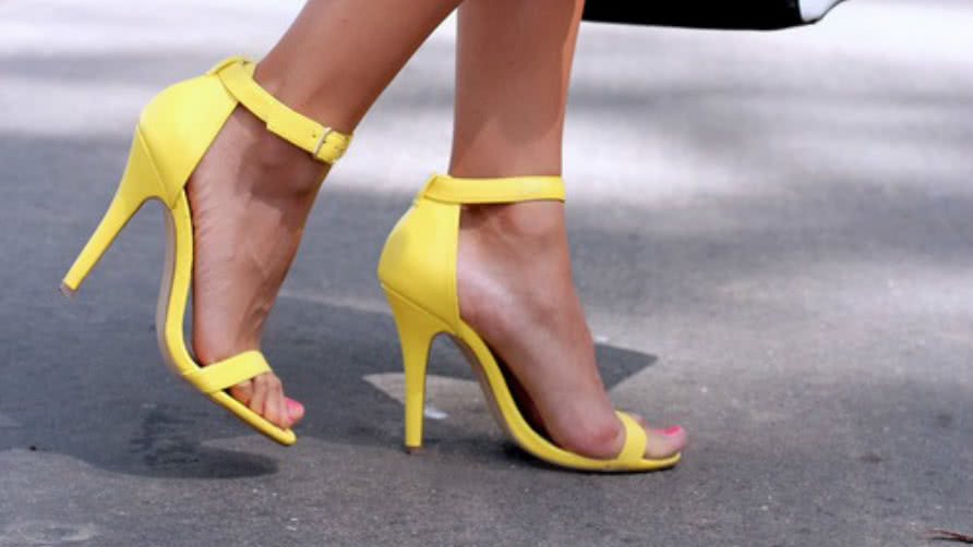 ASOS DESIGN Junction woven espadrille flat sandals in yellow | ASOS