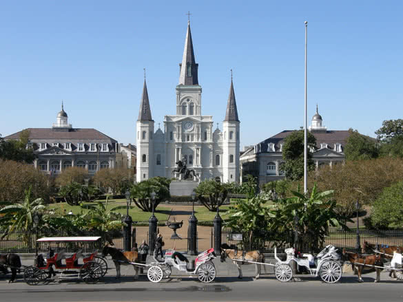 St Louis Cathedral in the French Quarter