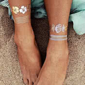 Small Temporary Tattoo: On Ankle