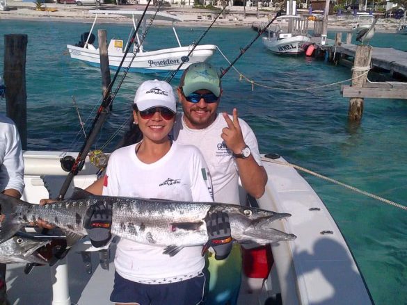 Fishing Trip With Husband in Cancun