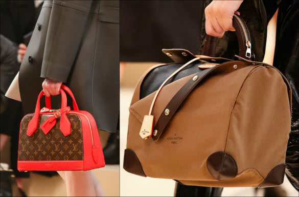 Louis Vuitton handbags on fall 2014 runway show