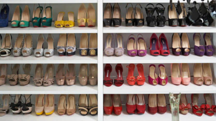 Inspiration: Celebrity Shoe Closets to Drool Over