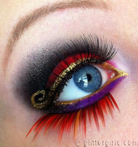 Amazing eye makeup art by GlitterGirlC