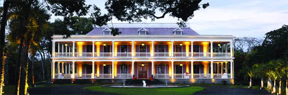 A 19th century mansion from the Labourdonnais estate in Mauritius