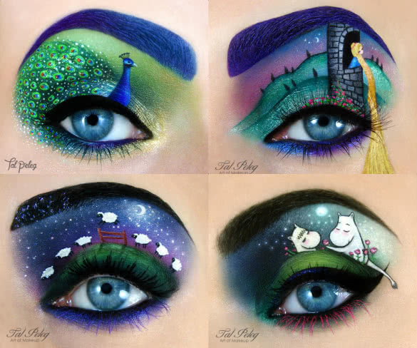 Tal Peleg's four amazing art works