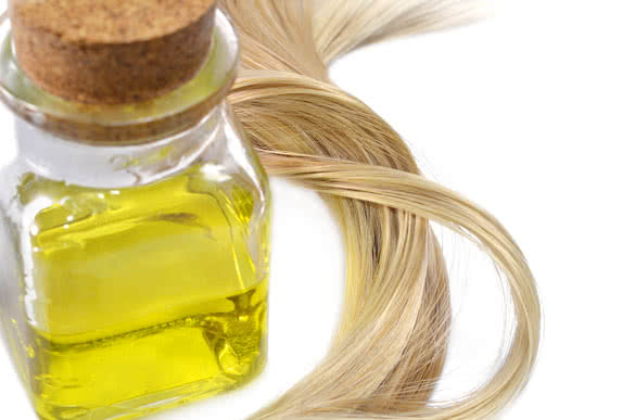 Hair and oil bottle