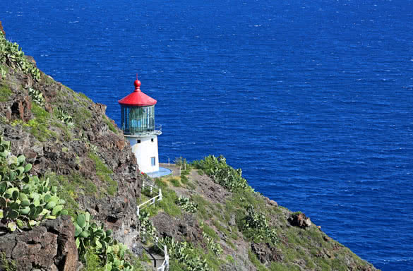 Makapuu Point Lighthouse in Oahu