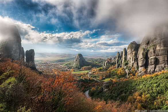 The Valley Of Fog - (Meteora, Greece)