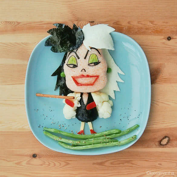 Food art by Samantha Lee