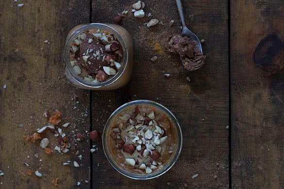carrot cake chia pudding by Jessica Cox