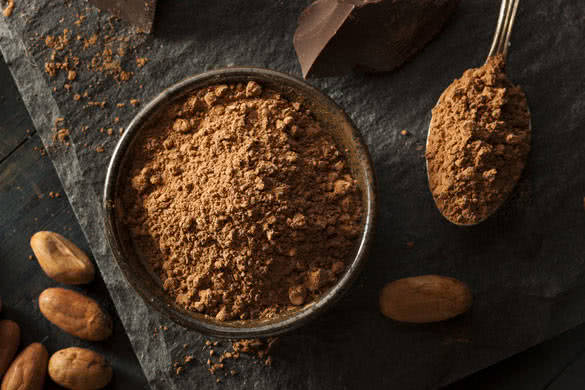 Raw Organic Cocoa Powder Used For Baking
