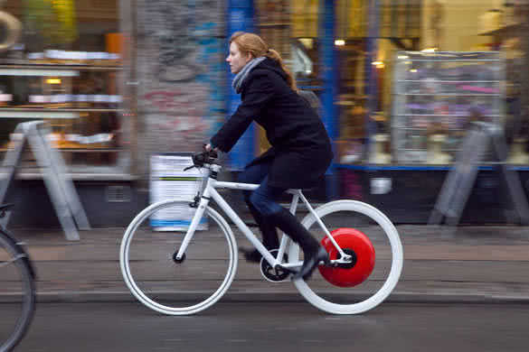 Electric bike wheel