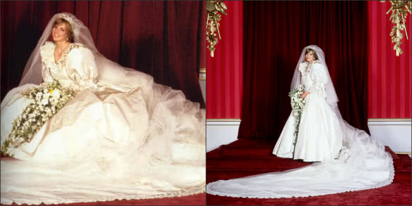 Wedding dress Princess Diana