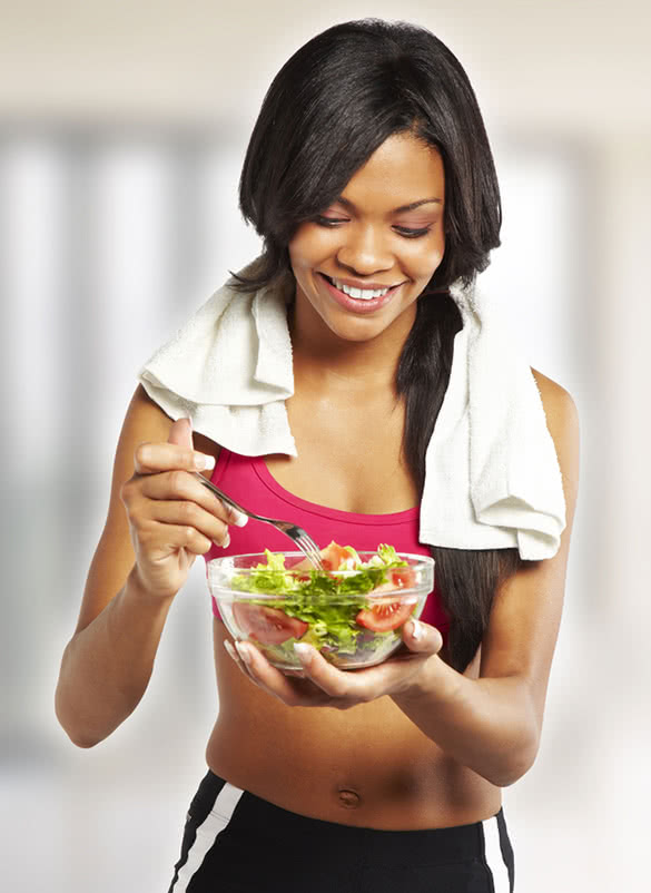 fitness-girl-eating-salad