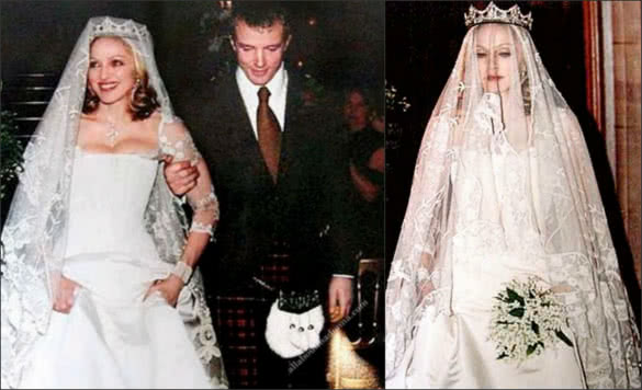 Madonna wedding dress