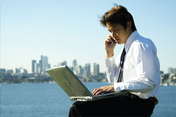 man-working-with-laptop-outside